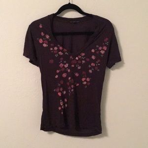 Truly Madly Deeply floral shirt